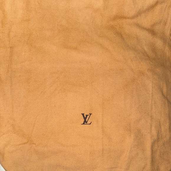 LOUIS VUITTON LV 17 x 20 In  Dust Cover Bag Drawstrings Shoes Handbags Authentic - Picture 7 of 8